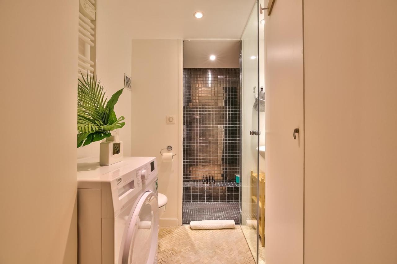 New Stunning 4 Bdrs Apt, With Ac - Le Marais パリ エクステリア 写真
