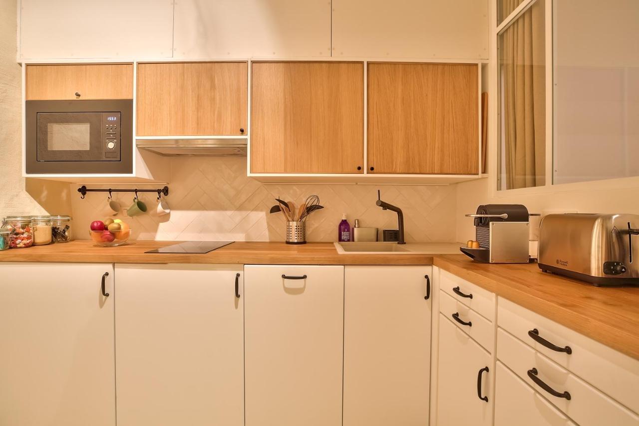 New Stunning 4 Bdrs Apt, With Ac - Le Marais パリ エクステリア 写真